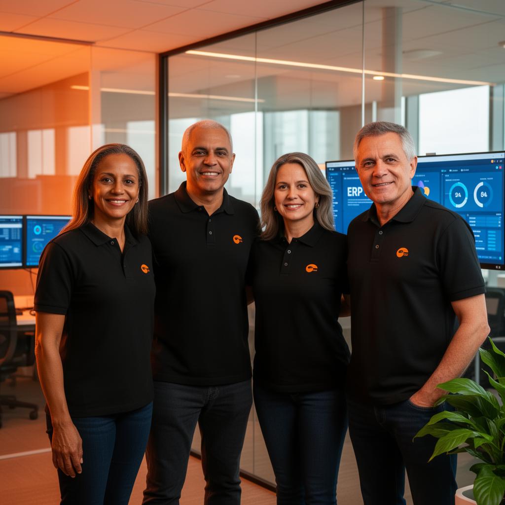 Time de consultores especializados da ERP Center