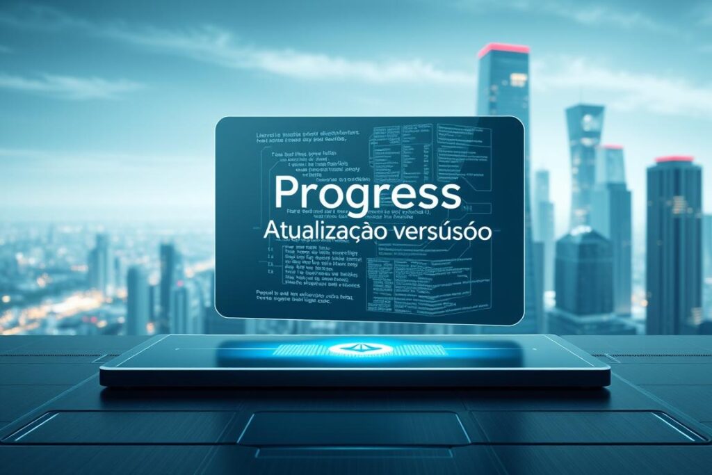 atualização versão Progress